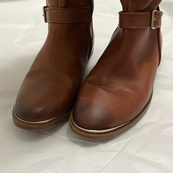 Gianni Bini Pre owned Moto Boots size 8 boots. Leather is full of character! - Picture 2 of 5
